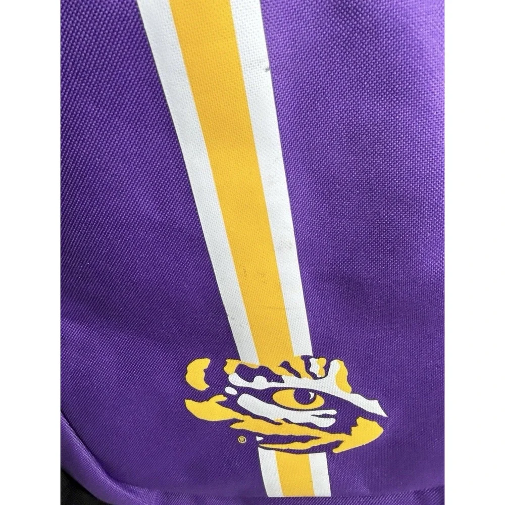 FOCO LSU Tigers purple backpack 16.5x13x5 College NCAA School‎